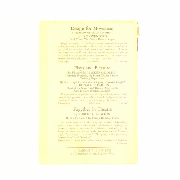Playing Period Plays: Part III by Lyn Oxenford 1959