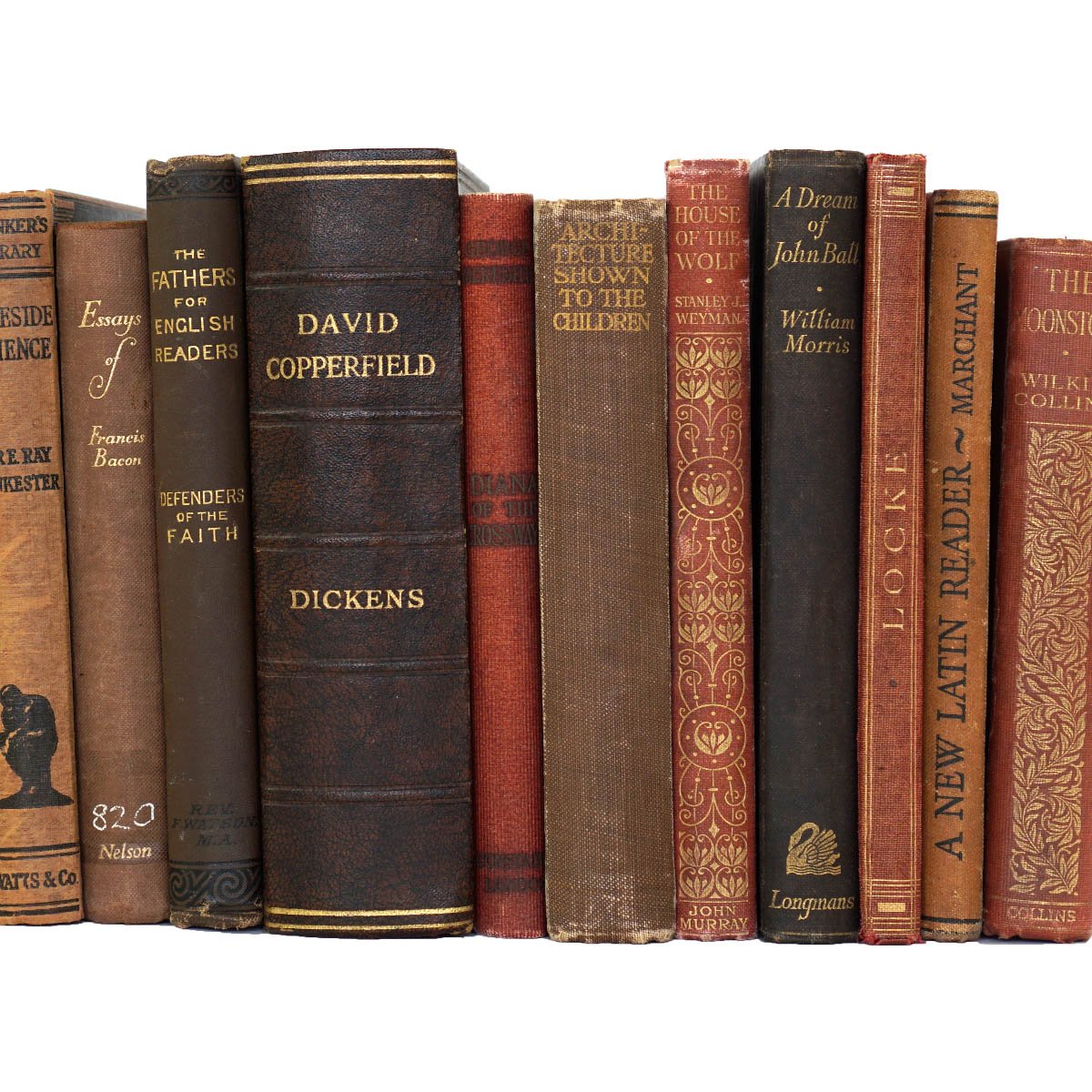 BOOKS BY THE METRE: Vintage Brown