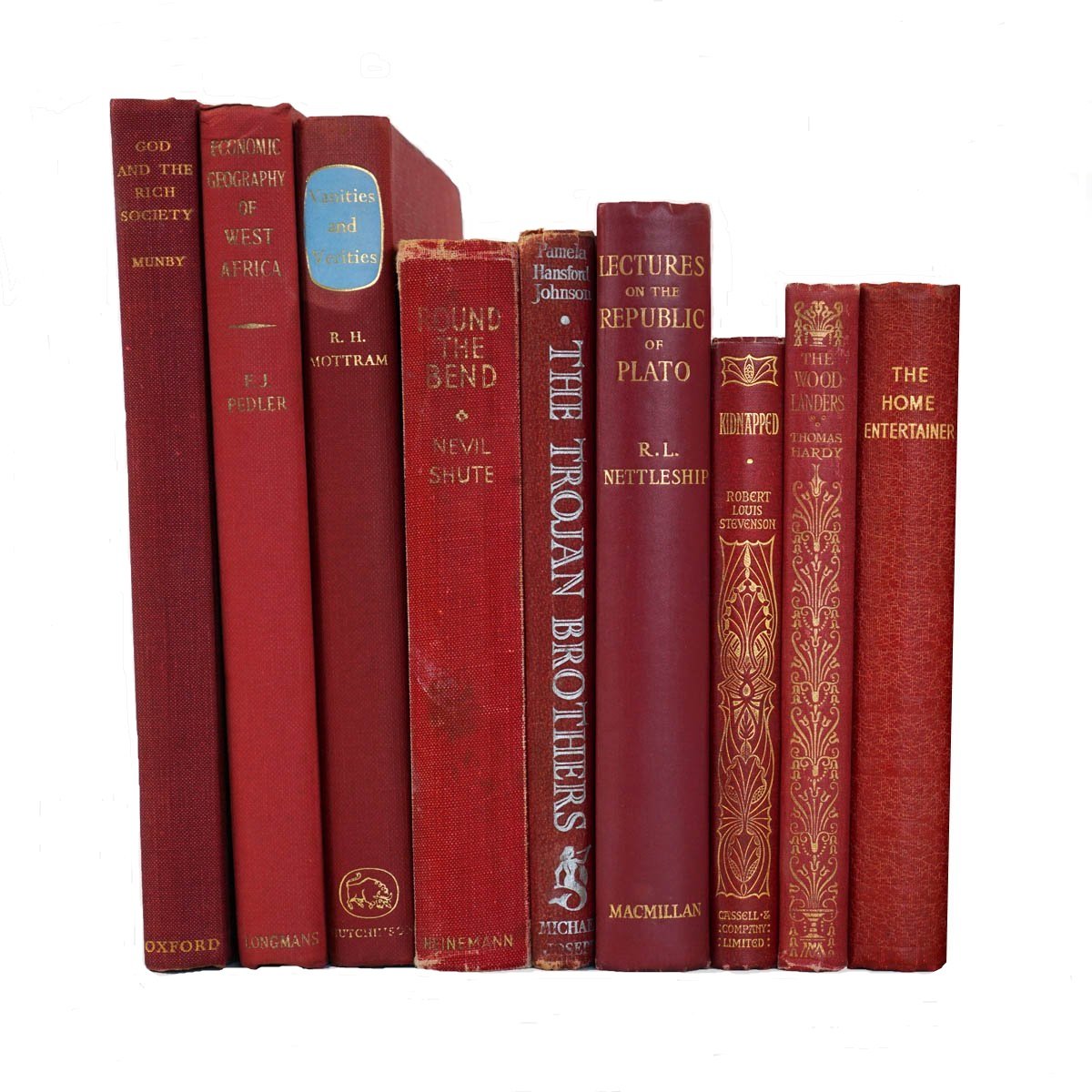Books By The Foot: Dark Red &amp; Crimson