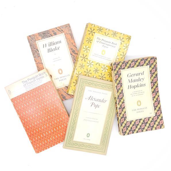 Mix of 5 Patterned Poetry Books - Penguin