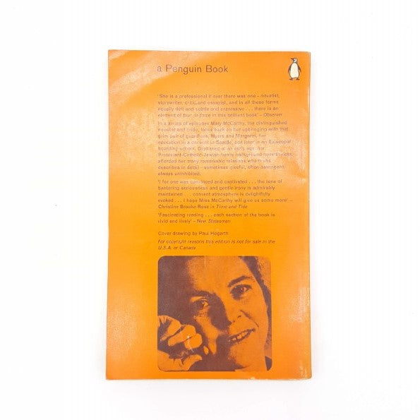 Memories of a Catholic Girlhood by Mary McCarthy 1965 - Penguin