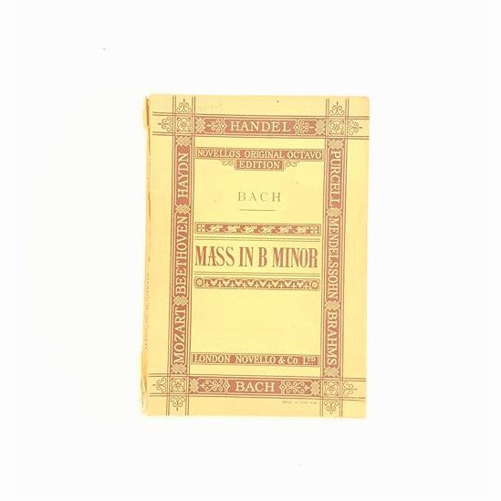 Novello's Original Octavo Edition Collection: Bach, H. Balfour Gardiner, J. Stainer 1951-5