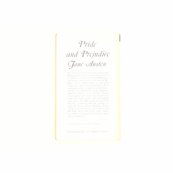 Jane Austen's Pride and Prejudice 1961 (A Signet Classic)