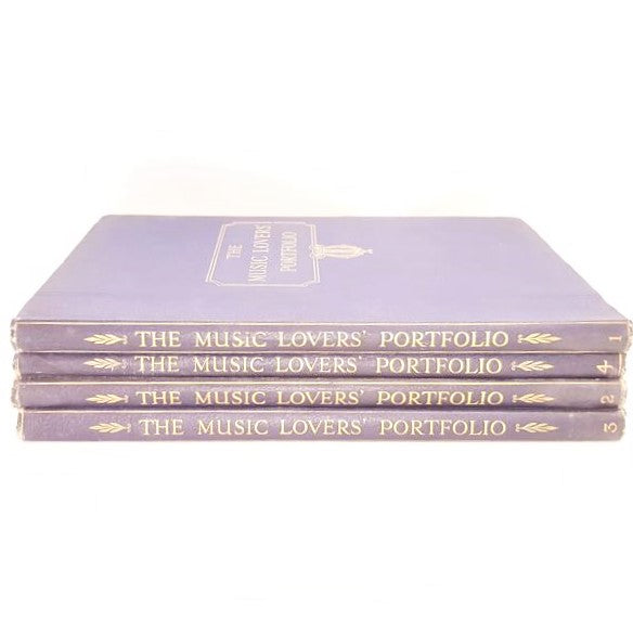 The Music Lovers' Portfolio 1-4 Collection c1900