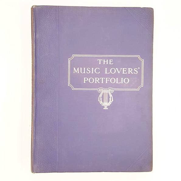 The Music Lovers' Portfolio 1-4 Collection c1900
