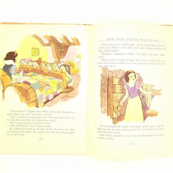 Walt Disney's Snow White and the Seven Dwarfs 1937 - First Edition