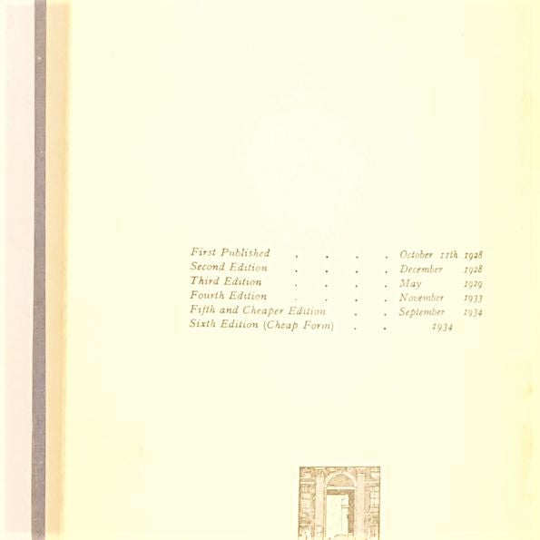 A.A. Milne's The House At Pooh Corner 1934