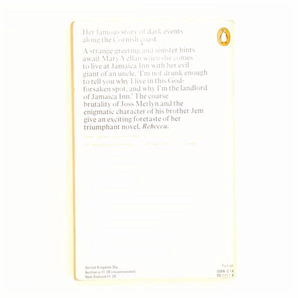 Daphne Du Maurier's Jamaica Inn 1974