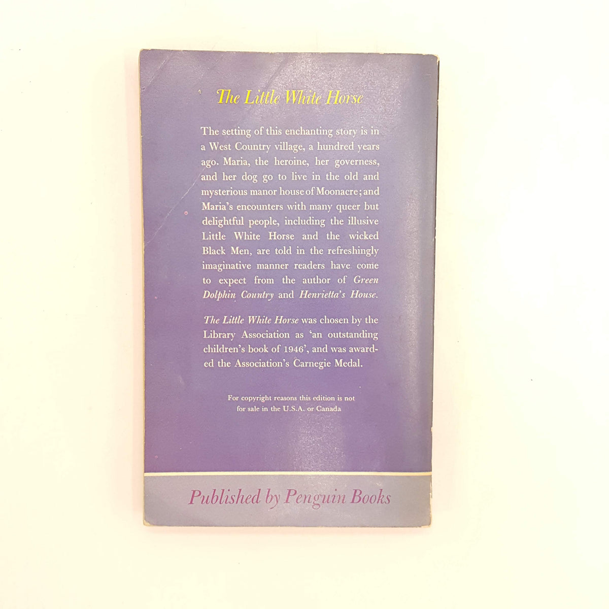 The Little White Horse by Elizabeth Goudge 1963 - Puffin