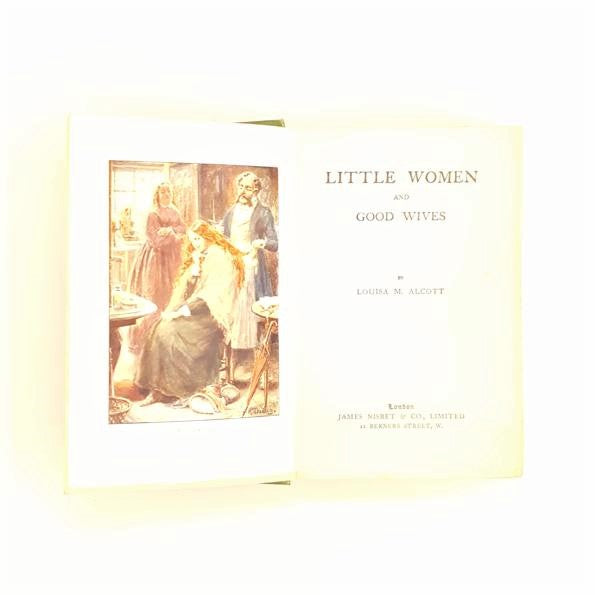 Louisa M. Alcott's Little Women and Good Wives c1900