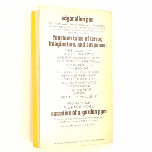 Edgar Allan Poe's The Fall of the House of Usher and Other Tales 1960 - Signet