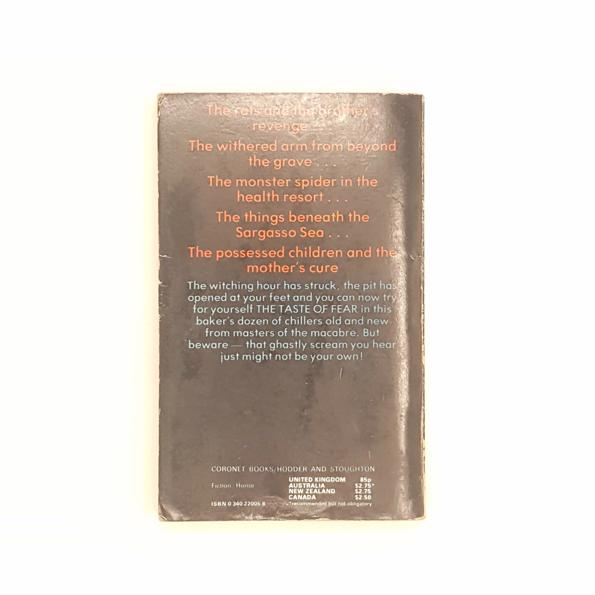 The Taste of Fear (A Collection) 1977