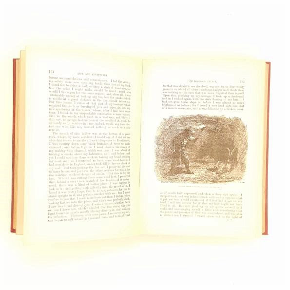 Daniel Defoe's The Life and Adventures of Robinson Crusoe c1901