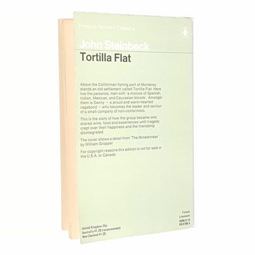 John Steinbeck's Tortilla Flat 1973 - Penguin Modern Classics