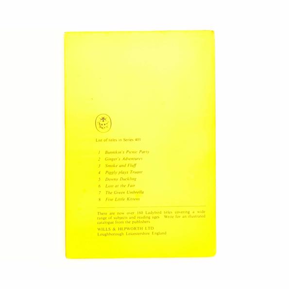 Ladybird 401 Animal Rhymes: Bunnikin’s Picnic Party - Rare First Edition