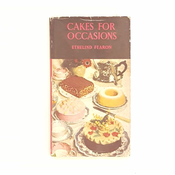 Cakes for Occasions by Ethelind Fearon 1954 - Country House Library 