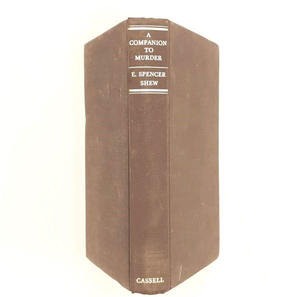 A Companion To Murder by E. Spencer Shew 1960 - Country House Library 