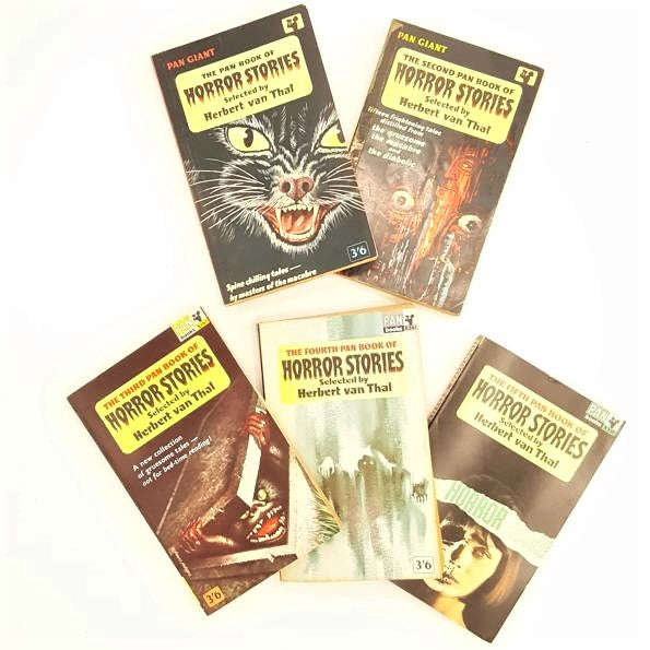 The Pan Book of Horror Stories 1-5 Collection - Country House Library 