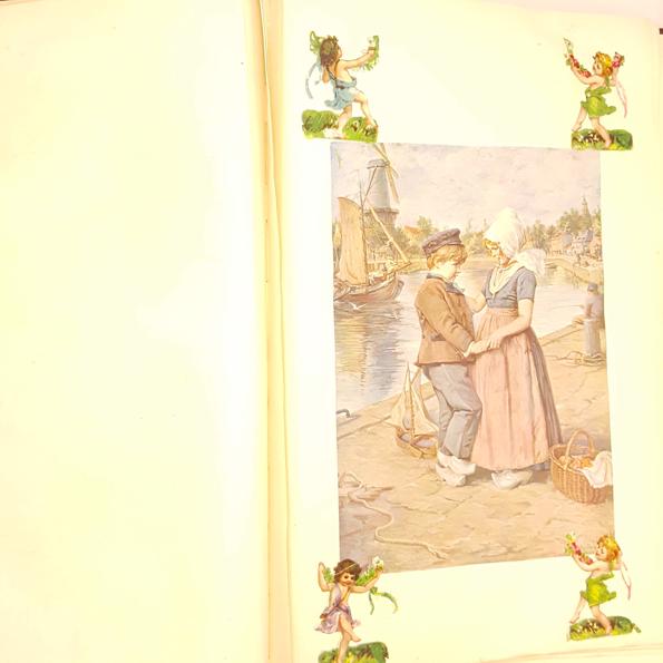 Vintage Scrapbook of Art