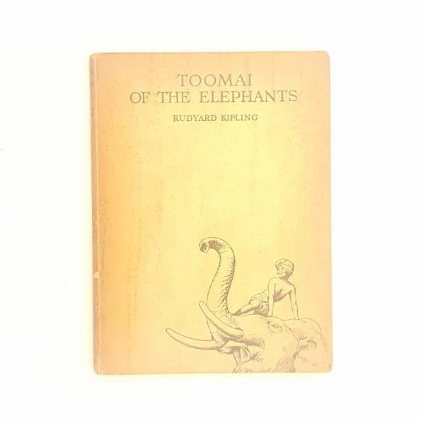 Rudyard Kipling's Toomai of the Elephants 1937 - Country House Library 