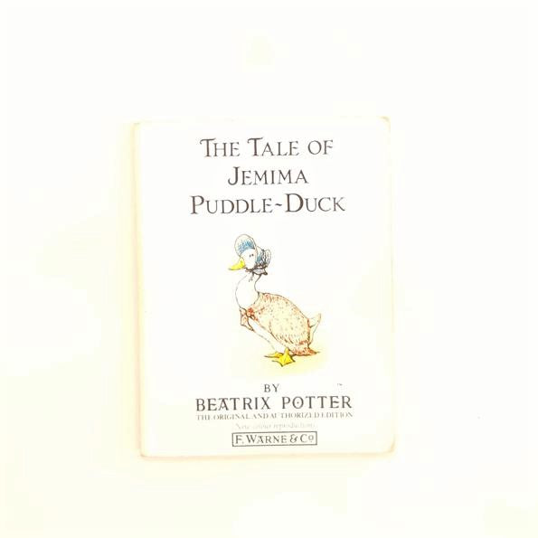 Miniature: The Tale of Jemima Puddle-Duck by Beatrix Potter 1987 - Country House Library 