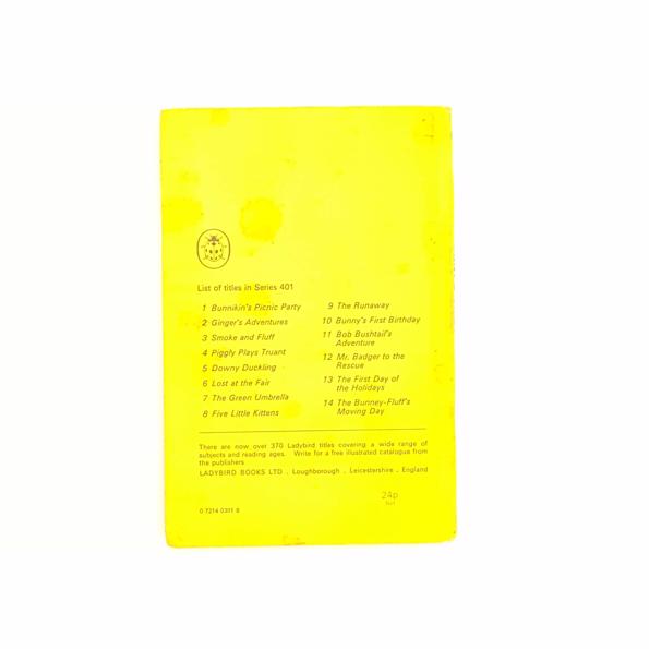 Ladybird 401 Animal Rhymes: Bunny’s First Birthday by W. Perring 1950