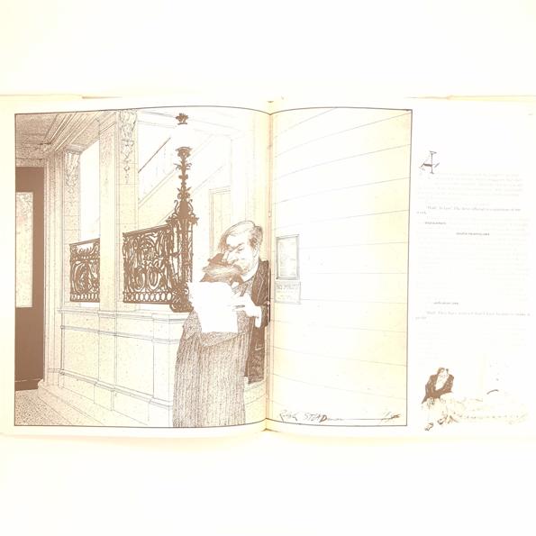 Sigmund Freud by Ralph Steadman 1979