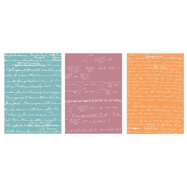 Handwriting Notebook Set - Jane Austen, Ada Lovelace, Mary Shelley