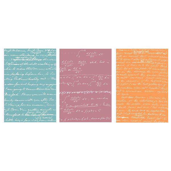Handwriting Notebook Set - Jane Austen, Ada Lovelace, Mary Shelley