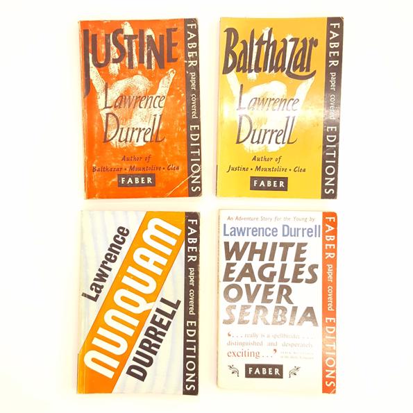 Lawrence Durrell Faber Collection 1958-71