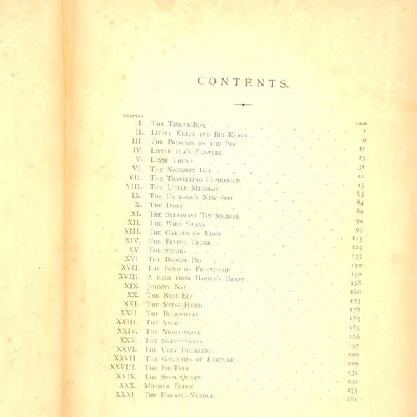 Hans Christian Andersen's Fairy Tales and Stories