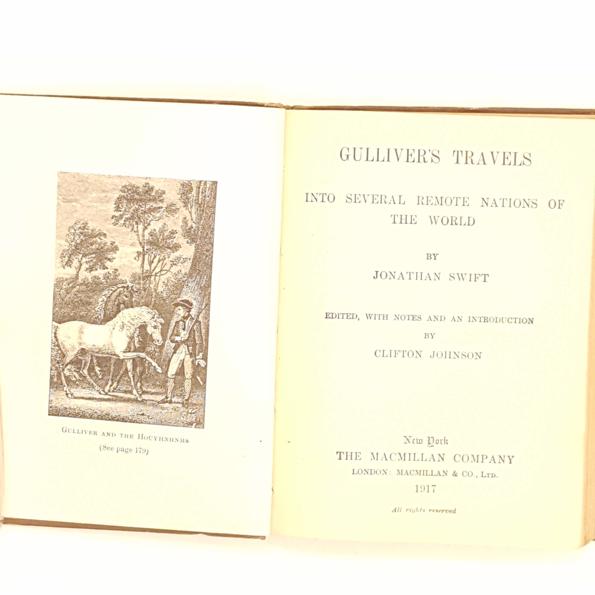 Jonathan Swift's Gulliver's Travels 1917 - Country House Library 