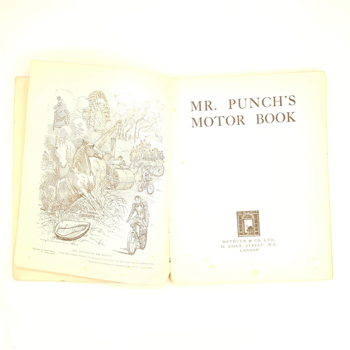 Mr. Punch's Motor Book 1931