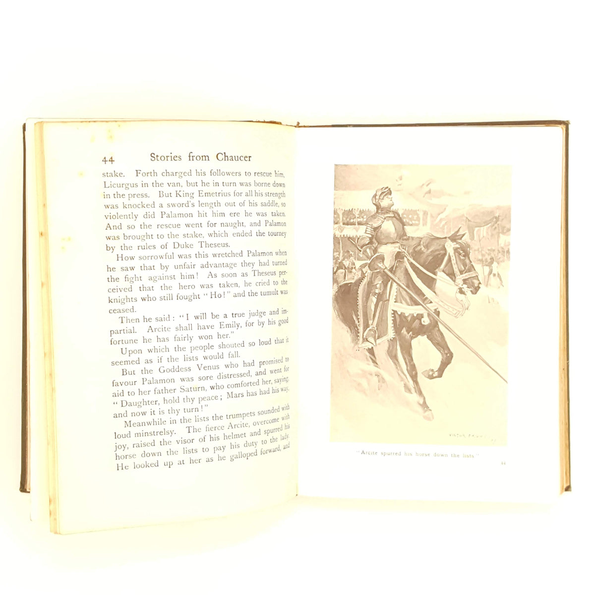 Stories From Chaucer retold by J. Walker McSpadden 1908