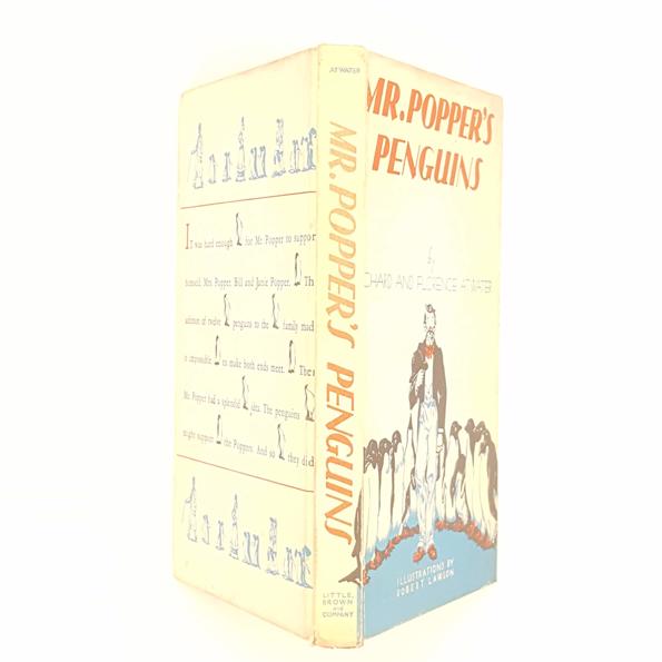 Mr. Popper's Penguins by Richard &amp; Florence Atwater 1938 - First Edition