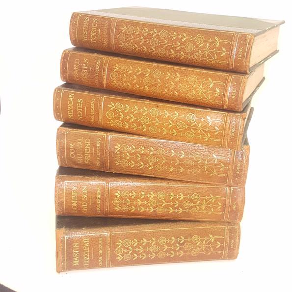 Charles Dickens Collection - Chapman &amp; Hall 1906 - 18 Books