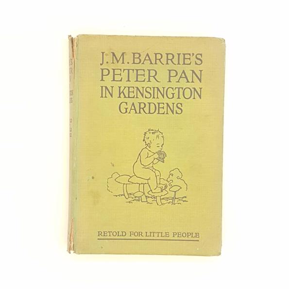 J.M. Barrie's Peter Pan in Kensington Gardens: Retold for Little People by May Byron - Country House Library