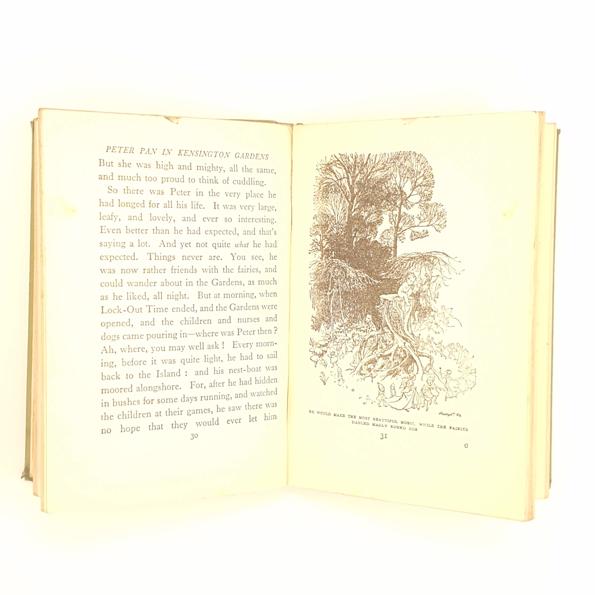 J.M. Barrie's Peter Pan in Kensington Gardens: Retold for Little People by May Byron