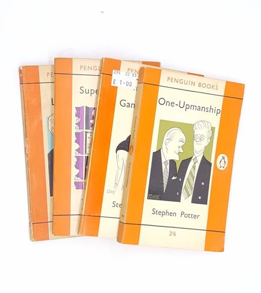 Steven Potter Penguin set, 1964