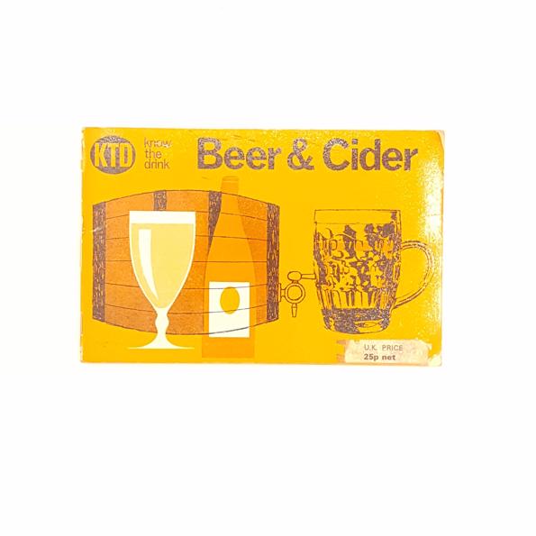"Know The Drink" Beer &amp; Cider 1968 - Country House Library