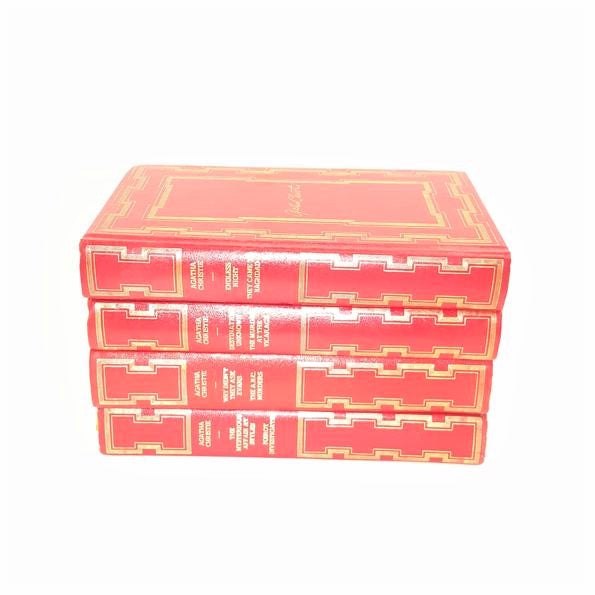 Agatha Christie 4 Book Collection 1970s