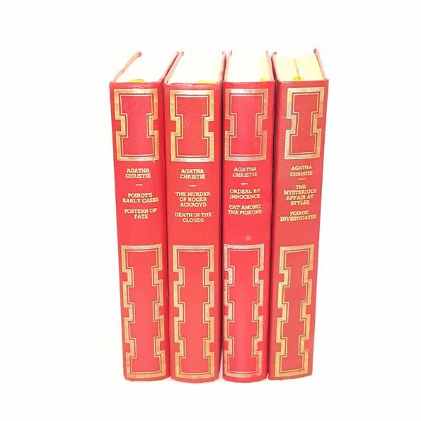 Agatha Christie 4 Book Collection 1970s