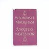 A Writer’s Notebook of W. Somerset Maugham, william heinemann ltd, 1949