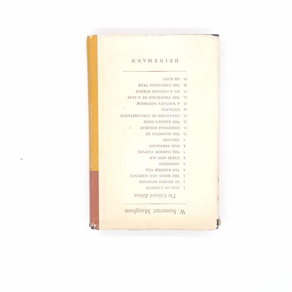 The Partial View by W. Somerset Maugham, william heineman ltd, 1954