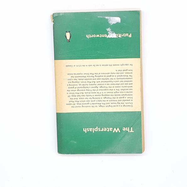 The Watersplash by Patricia Wentworth, penguin, 1961