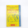 Tales told Again by Walter de la Mare, faber