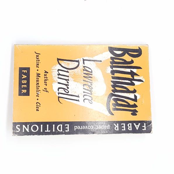 Balthazar by Lawrence Durell, faber, 1958