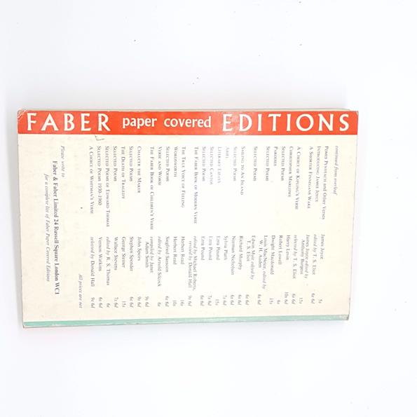 James Joyce a critical introduction by H. Levin, faber, 1960