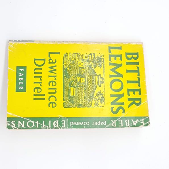 Bitter Lemons by Lawrence Durrell, faber,