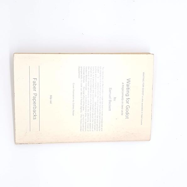 Waiting for Godot by Samuel Beckett, faber,1975